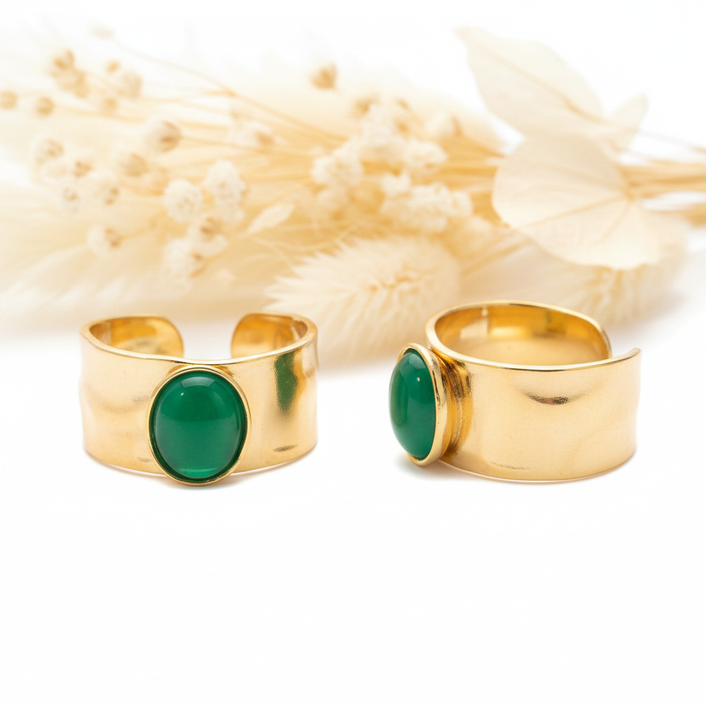 Cat's Eye Stone Ring