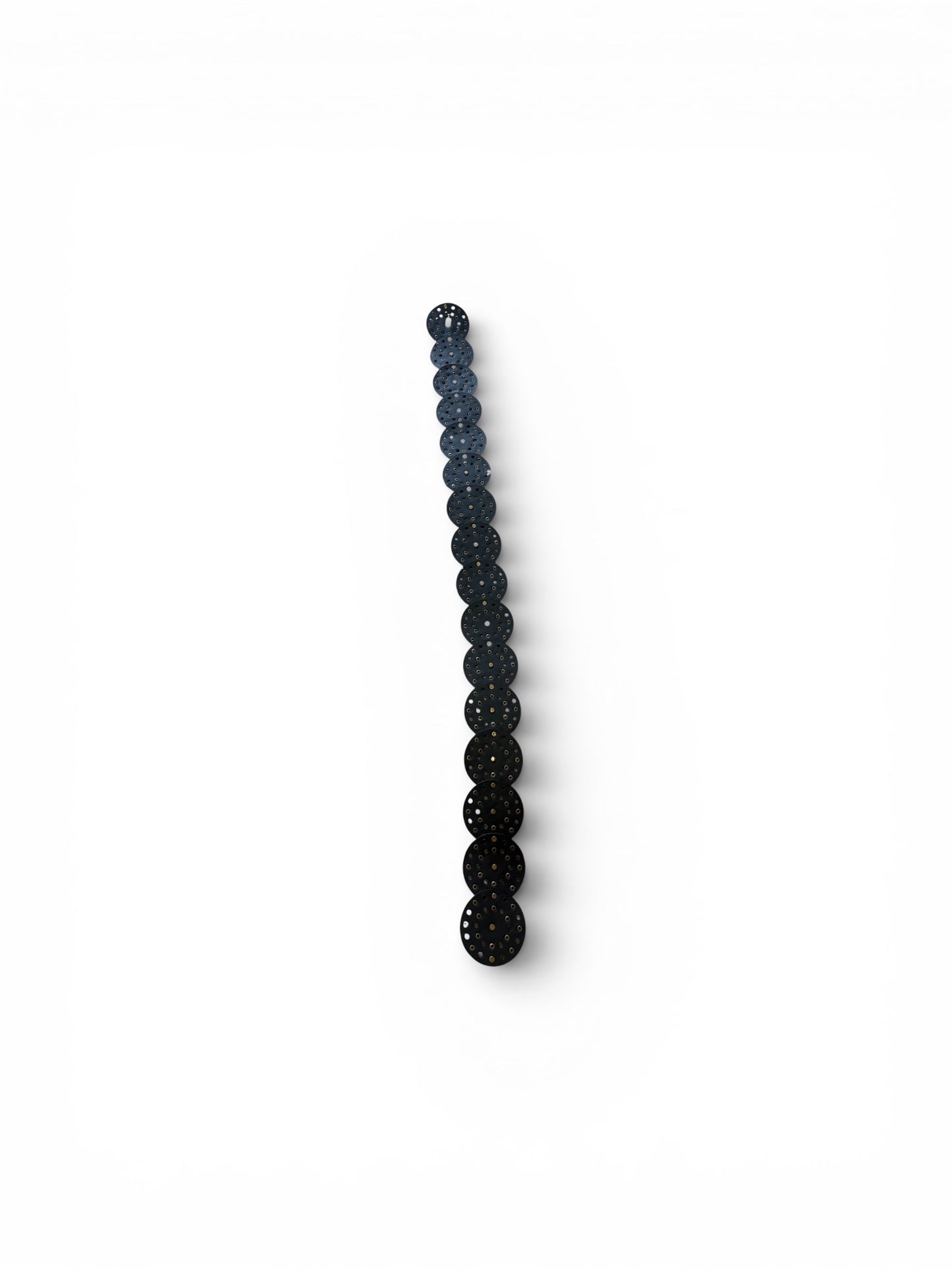 Black and Gold Bohemian adjustable Belt